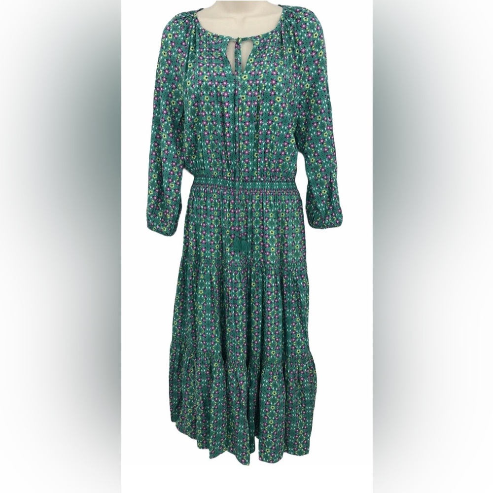 Matilda Jane Age of Aquarius Midi Dress Womens Size Large Floral Pin Tuck
Bodice - Picture 3 of 10